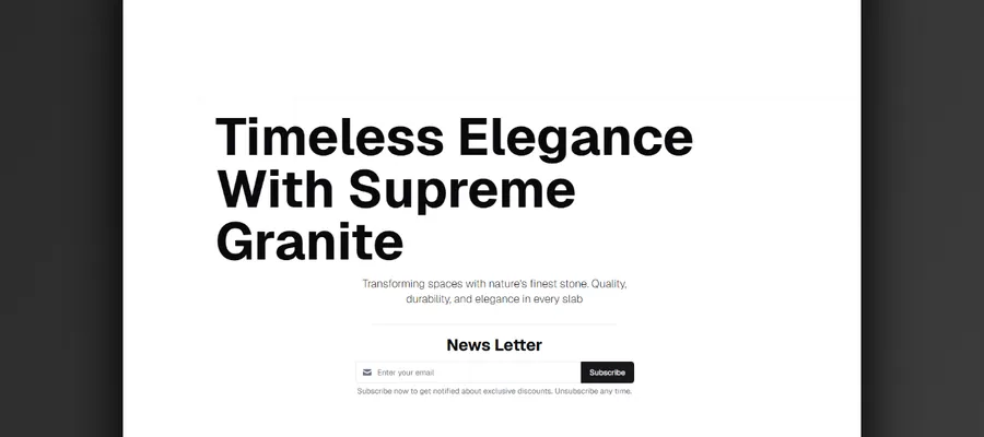 Supreme Granite image